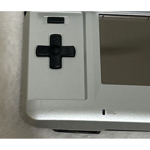 Nintendo DS NTR-001 Silver With Princess Peaches Skin with USB Charger WORKING - Picture 10 of 13